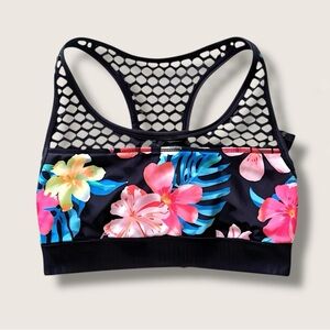 Victoria’s Secret Floral Sports Bra Small New